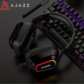 Casque MP Azz AX368 RGB Noir Rose – Gaming