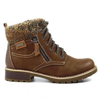 Women's Lunar Millie Waterproof Boot in Brown, Size 8