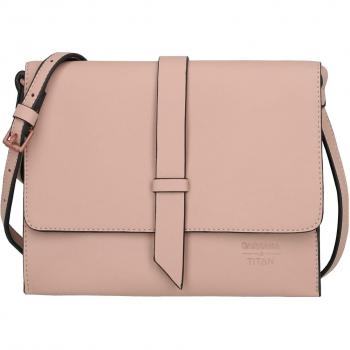 Titan Barbara Pure Mini Cross‑Umhängetasche 23 cm Rose – „Rose‑Schatten Handtasche“