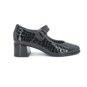 ZAPATOS DE MUJER PITILLOS MARY JANE NEGRO 11661