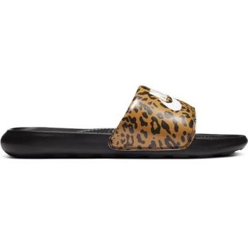 Nike Chancla de Moda Victory Print Marrón/Negro