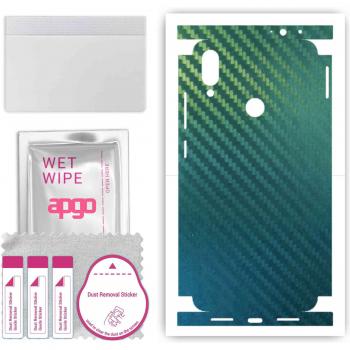 Adesivo Protettivo Retro+Lati Xiaomi Note 7 – Modello Carbon Chameleon CAKA1