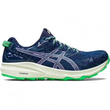 Asics Fuji Lite 3 Femme Running Trail Bleu Marine