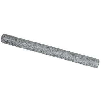 1.5 m Tall Silver Hexagon Fence, 100 m Long, Galvanized Steel