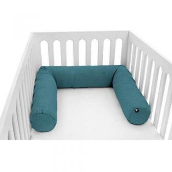 Julius Zöllner Nestchenschlange Waffelpiqué Greenery 180 cm