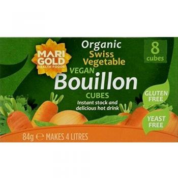MARIGOLD HEALTH FOODS Organic Yeast Free Bouillon Cube 84g