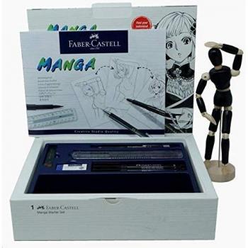 Set Dessin Manga Faber-Castell – Crayons, Stylos et Modèles