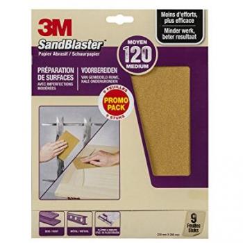 Feuilles abrasives SandBlaster P120