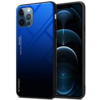 Cadorabo Custodia in Silicone e Vetro per iPhone 13 Pro