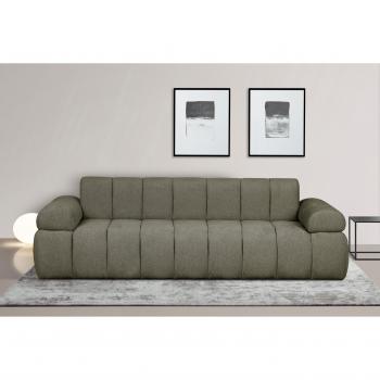 INOSIGN 3-Sitzer LYOTH, gemütliche Steppung, Kissenoptik, B/T/H: 220/93/71 vm