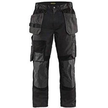 Pantaloni Blaklader Stretch Grigio/Nero 38