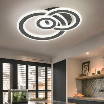 Plafoniera Dimmerabile Grigio – 1x LED 24,5W 1350Lm