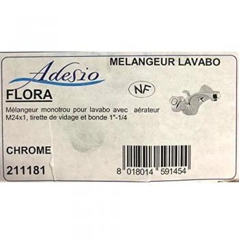 Système de Mélange Monotrou Adesio pour Lavabo 211181