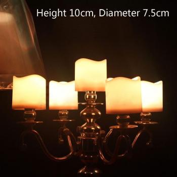 Bougie LED télécommandée pour fêtes et anniversaires