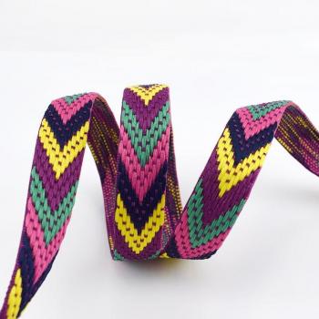 Ruban d'étiquette Jacquard 2m