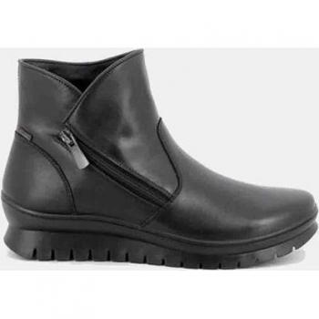 Botines de mujer Igi&Co en napa con forro Goretex, negros, talla 8 US