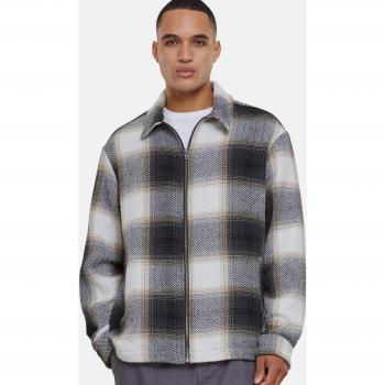 Giacca camicia zippata di mezza stagione