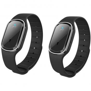 Bracelet répulsif ultrasonique pour insectes noirs