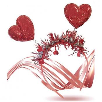Accesorios de San Valentín diademas