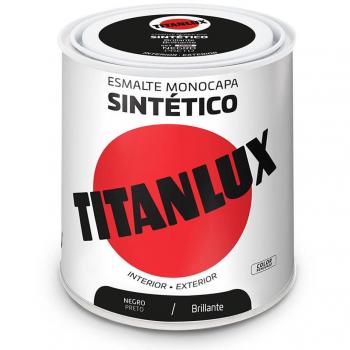 Esmalte sintetico monocapa brillante negro 250ml