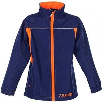 Junior Softshelljacke marine/orange Größe 86/92 Modell 6131