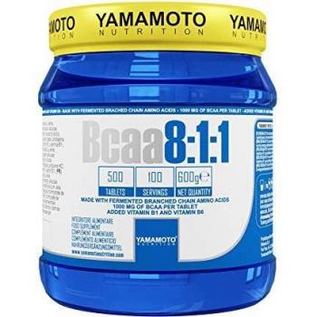 Yamamoto Nutrition Bcaa 8:1:1 500 Compresse integratore Alimentare di Aminoacidi