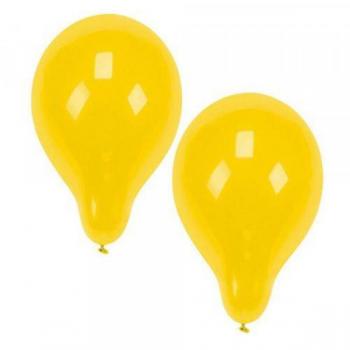 Luftballon Set 100 Stück gelb Ø 25 cm