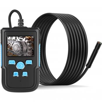 Endoscope HD 1080P écran LCD 2.4 pouces objectif 5.5mm IP68 8 lumières