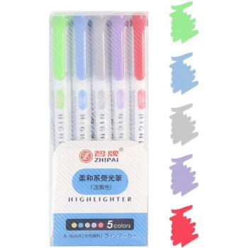 Soft Color Highlighter Markers