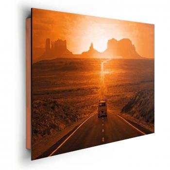 Monument Valley Panorama-Wanddruck 90x60 cm – Kunstobjekt