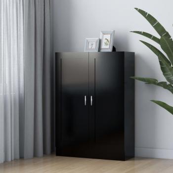 VidaXL Armario de libros madera contrachapada 82,5x30,5x115 cm Blanco, Negro, Roble Sonoma Mueble Almacenaje Estantería para Oficina, Estudio, Dormitorio Estantería/Librería/ mueble de Almacenamiento