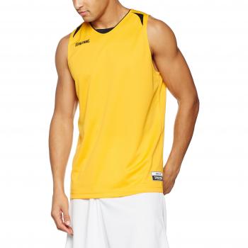 Spalding Attack Herren Jersey XXL – Gelb/Schatten Schwarz