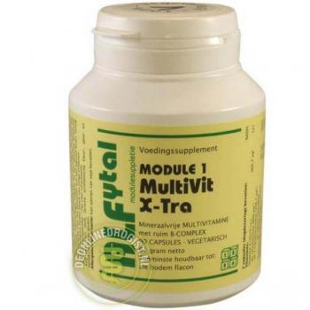 Alfytal Multivit X-tra Mineraalvrije Multivitamine, 90 Veg. capsules