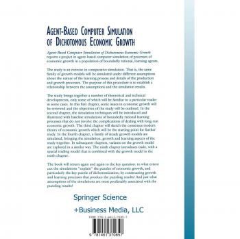 Agent-Based Computer Simulation of Dichotomous Economic Growth