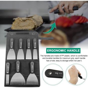 Set d'outils de construction pour plâtrage, 7 éléments