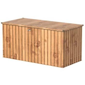 6 x 3 Foot Wooden Grained Eco-Friendly Storage Box from Duramax