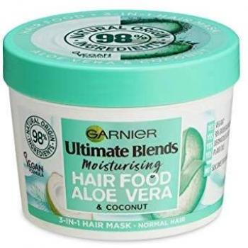 Garnier Ultimate Blends Haar Nahrung Aloe Vera 3-in-1 Normales Haar Maskenpflege 390ml