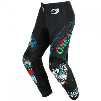 We Cycle O' Neal Element Rancid Youth Kinder MX DH MTB Pant Hose lang schwarz/weiß 2024 Oneal 24 (128/140)