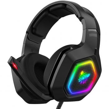 K10 Onikuma: Auriculares de Computadora con LED RGB y Cableado