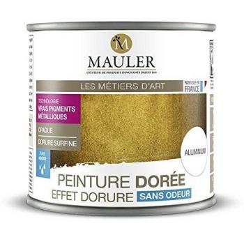 Peinture dorée effet DORURE sans odeur à l'eau 500ML