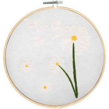 Hand-Stitched Floral Decor Kit