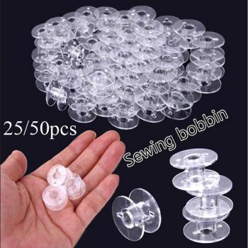Accesorios de Costura: Bobinas Transparentes 25/50 Uds
