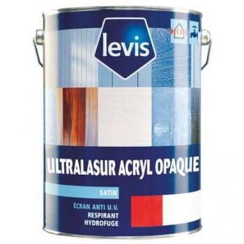Ultralasur Acryl Opaque 10 L pour bois extérieur – Levis