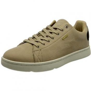 Superdry Herren Premium Retro Tennis Schuh, Off-White, 41 EU