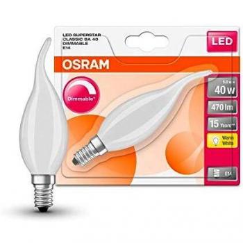 Osram SST CLAS BA E14 5W Lampada LED Calda