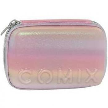 Astuccio Comix Rainbow Pink 3 Zip
