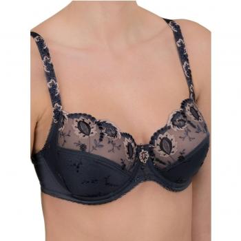 Full-Cup Pink Provence Bra, Underwire, 34F Plus Size