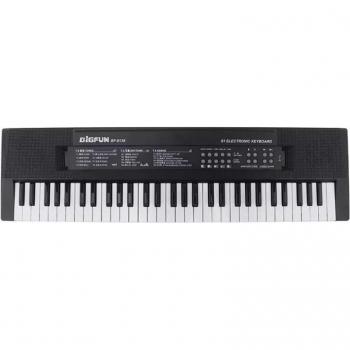 Clavier pour enfants Bigfun, 61 touches, avec microphone
