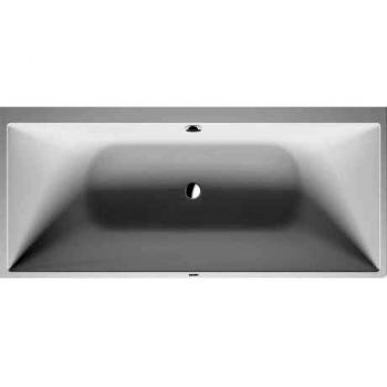 Duravit DuraSquare Badewanne 700427000000000, 180 x 80 cm, Einbauversion links, weiß