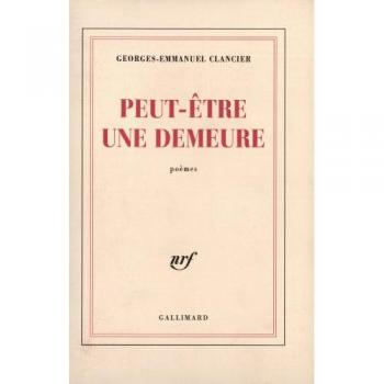 Peut-être une demeure / Ecriture des jours